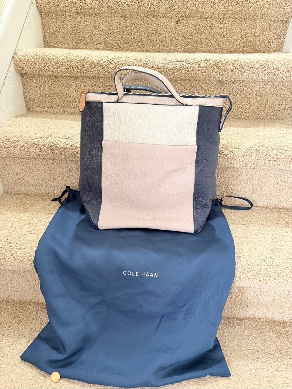 Cole Haan Grand Ambition Leather convertible Backpack